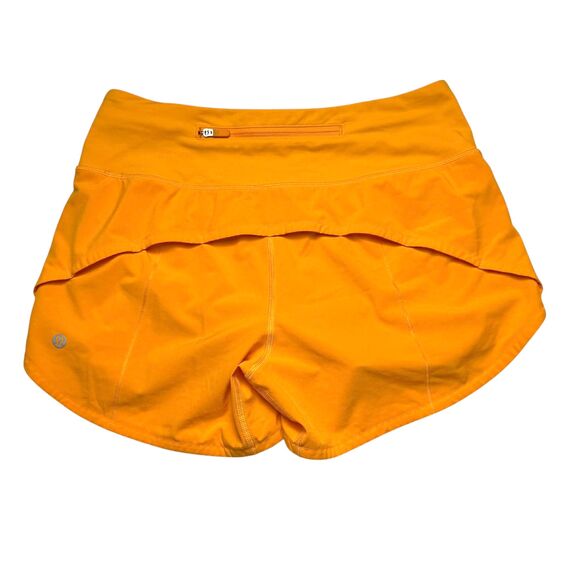 Lululemon Speed Up Mid-Rise Short 4" *Clementine - Picture 4 of 8